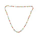 Multicolour Crystal Beaded Necklace with Gold-Tone Links (1Pc) by Your Brand