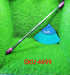 Broom with Long Stainless Steel Rod and Extendable Cobweb Cleaner Stick by Your Brand