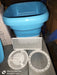 Small foldable washing machine, easy to carry and store