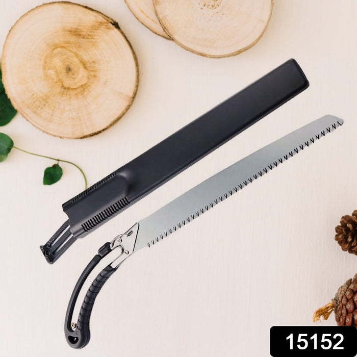Hand Pruning Saw For Tree Branch Cutter (1 Pc / With Cover / 50 Cm Long) by Your Brand