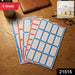 Multipurpose Writable Label Stickers (5 Sheets Set) by Your Brand