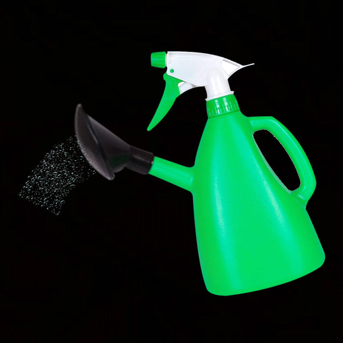2 in 1 Watering Can with Hand Triggered Sprayer for Plants by Your Brand