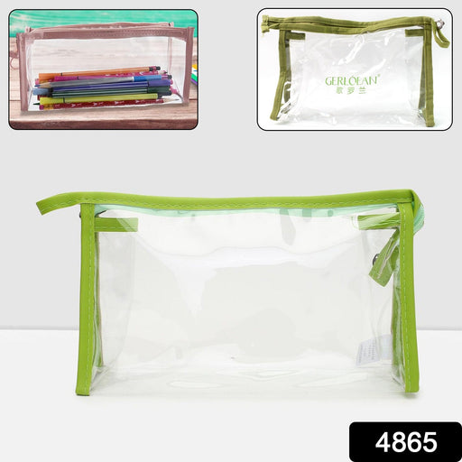 Transparent Zipper Closing Pouch (1 Pc) by Your Brand