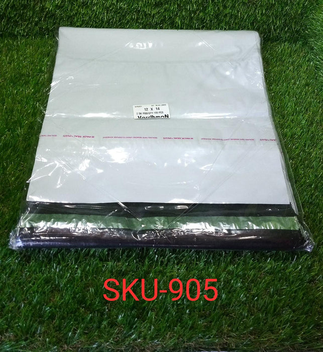 Tamper Proof Courier Bags(12X14 PLAIN 180 POD M1) - 100 pcs by Your Brand