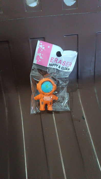 Cutest Astronaut Space Look Pencil Erasers (1 Pc) by Your Brand