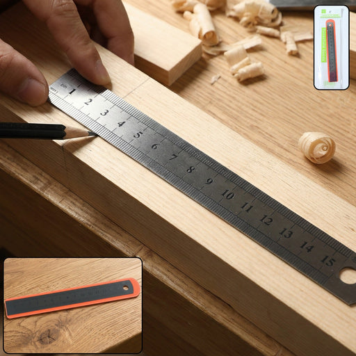 Precision Measuring Ruler Scale (15 cm ,1 Pc) by Your Brand