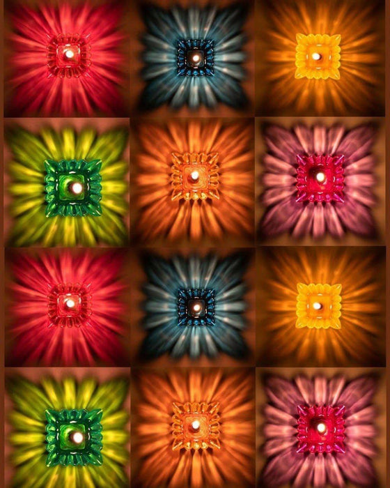 Dropdash Lotus Reflection Diya(Pack of 12) - Jewellery