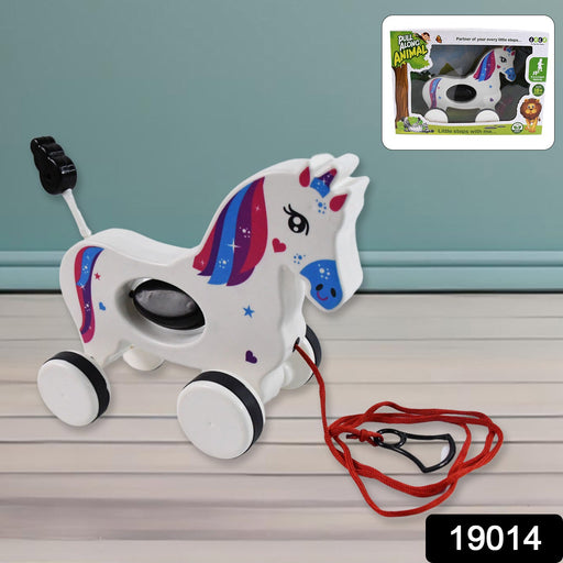 Pull Along Toy Unicorn | Pull String Toys for Babies by Your Brand