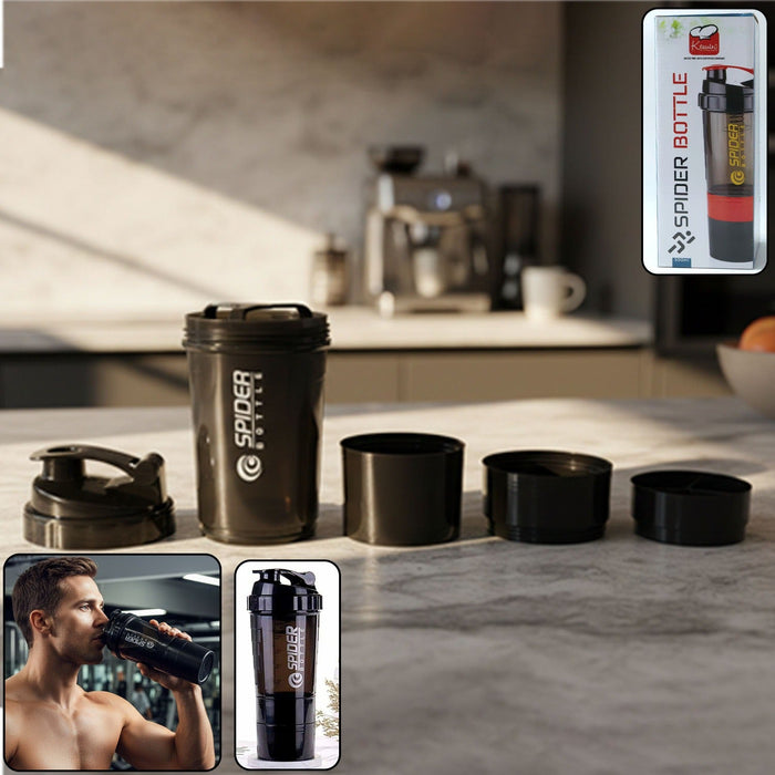 Multipurpose protein shaker bottle 500ml