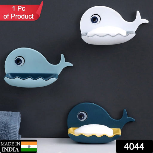 Fish Shape Wall-Mounted Double Layer Soap Holder for Bathroom & Kitchen by Your Brand