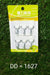 Adhesive wall hook for hanging various items.