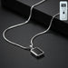 Premium Stainless-Steel Men’s Fashion Pendant Chain (1 Pc) by Your Brand
