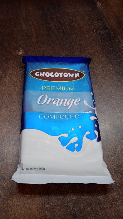 Chocotown Premium Orange Compound (500gm) by Your Brand