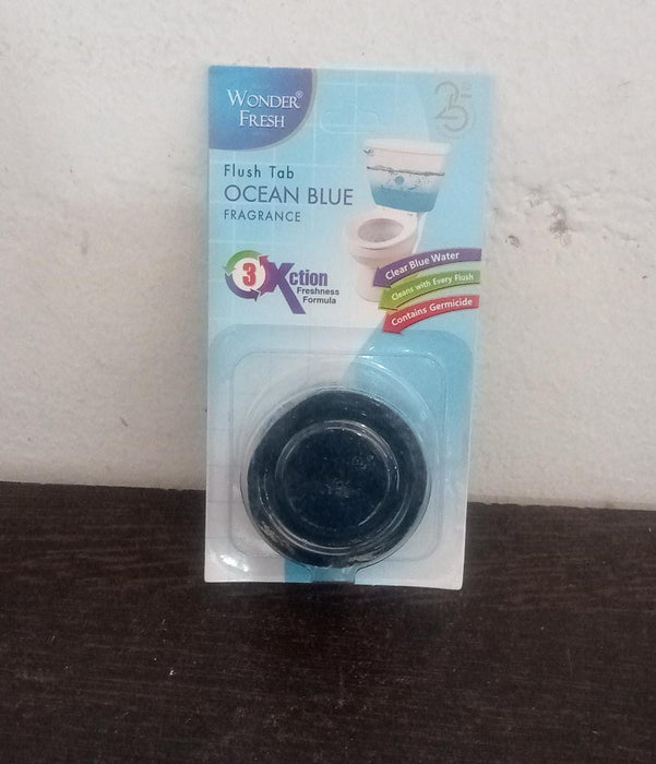 Toilet Cleaner Flush Tab (Ocean Blue) - 50 Gram by Your Brand