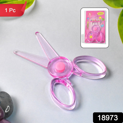 Plastic Child-Safe Scissor (1 Pc / Mix Color) by Your Brand