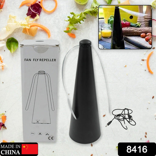 Fly Repellent Fan (Battery & USB) - Tabletop, Indoor/Outdoor, Chemical-Free by Your Brand