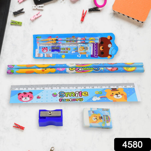 Cartoon Wooden Pencil Set for Kids (Mix Color / 1 Set) by Your Brand