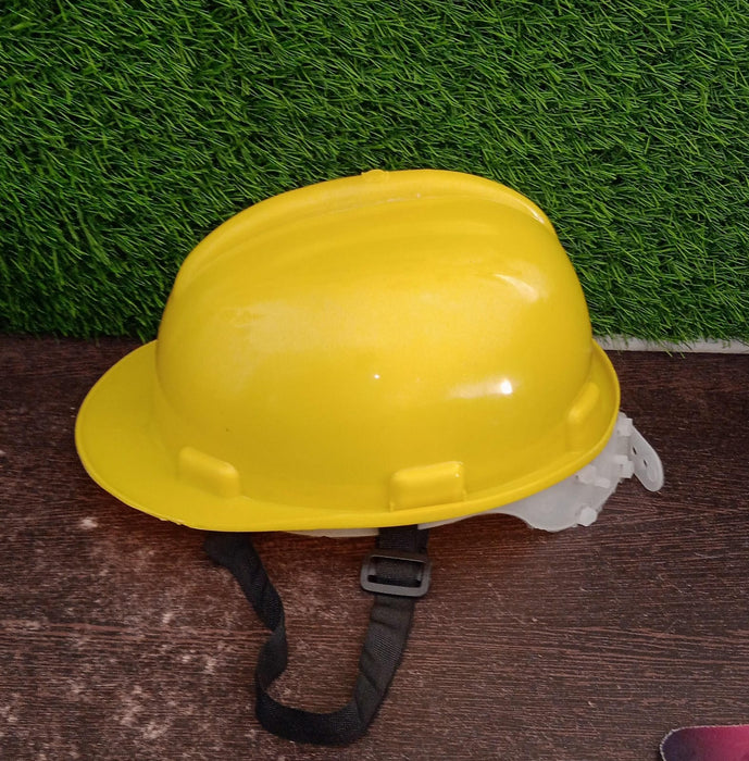 Yellow Plastic Hard Hat Construction Cap (1Pc Only) by Your Brand