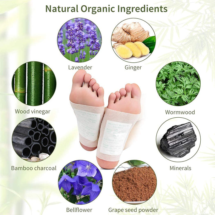 Detox Foot Patches (Pack of 2) 20 Pices Dropdash