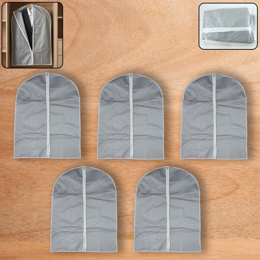 Premium Breathable Garment / Suit Cover Set (60 × 80 cm, 5 Pc) by Your Brand