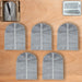 Premium Breathable Garment / Suit Cover Set (60 × 80 cm, 5 Pc) by Your Brand