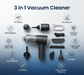 Dropdash 3 in 1 Mopping Vacuum Blower with Mini Dust Buster USB Portable Vacuum Cleaner Dry and Wet - Handheld Vacuums Accessories