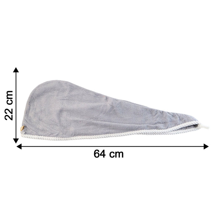 Hair Drying Magic Hair Cap Towel Wrap for Women (1 Pc / Mix Design)