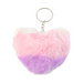 Soft Plush Cute Heart Keychain - 1 Pc by Your Brand
