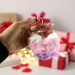 Soft Plush Cute Heart Keychain - 1 Pc by Your Brand