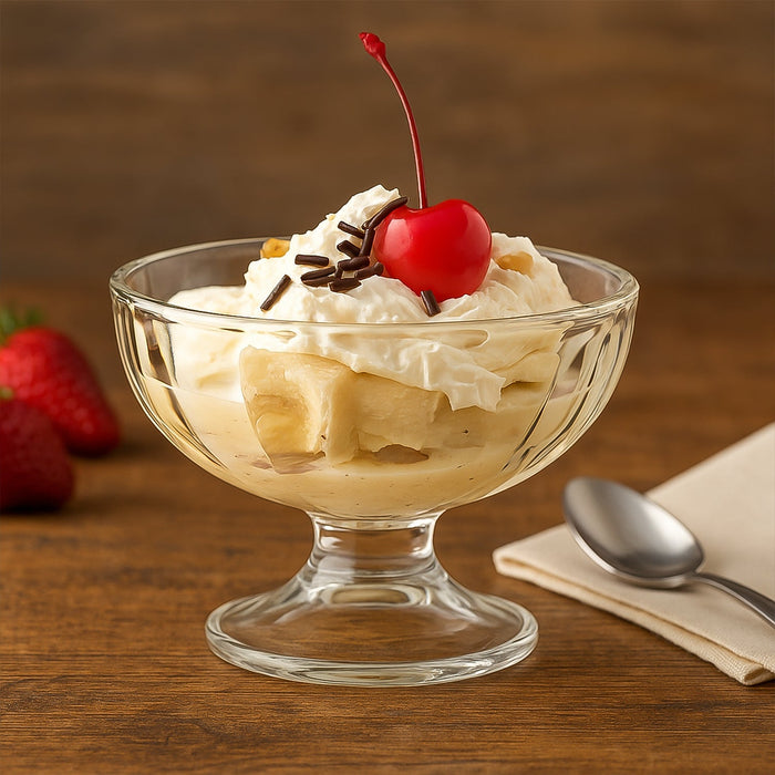 Classic Ice Cream Serving Glass