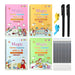 4485 Magic Practice Copybook Set: Elevate Your Child's Writing Skills with Fun and Reusable Practice - Notebooks & Notepads Magic Kits