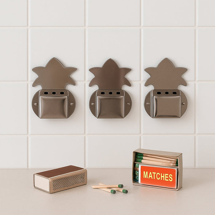 Wall-Fixed Metal Incense Holder 