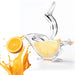 Transparent citrus juicer with color box