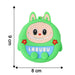 Cute Cartoon Character Coin Pouch with Keychain & Wrist Strap by Your Brand