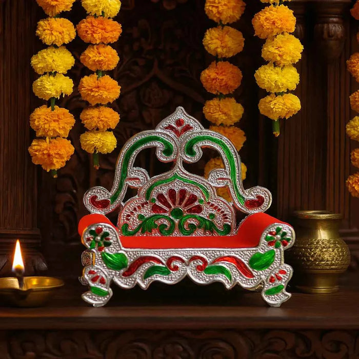 Elegant Krishna Ji Throne – Laddu Gopal Singhasan for Divine Decor
