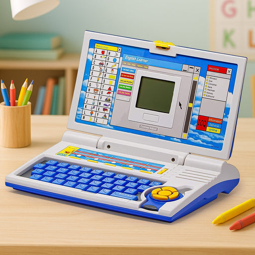 English Learner Educational Laptop Toy – 20 Learning Activities by Your Brand