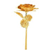 Luxury Decorative Gold Plated Artificial Golden Rose with Premium Box by Your Brand
