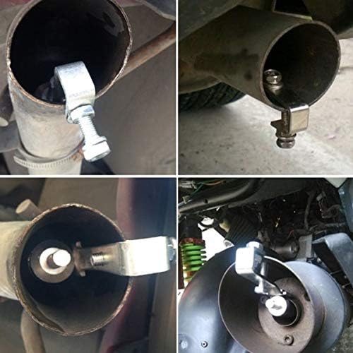 🔥Medium Universal Turbo Sound Noise Exhaust Muffler Pipe Whistle Valve🚗💨 Dropdash