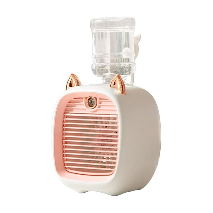 Portable Mini Air Cooler Fan with Spray Mist Function (1 Pc) by Your Brand