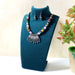 Premium Multicolor Beaded Oxidised Necklace (1 Pc Set) by Your Brand