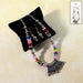 Premium Multicolor Beaded Oxidised Necklace (1 Pc Set) by Your Brand