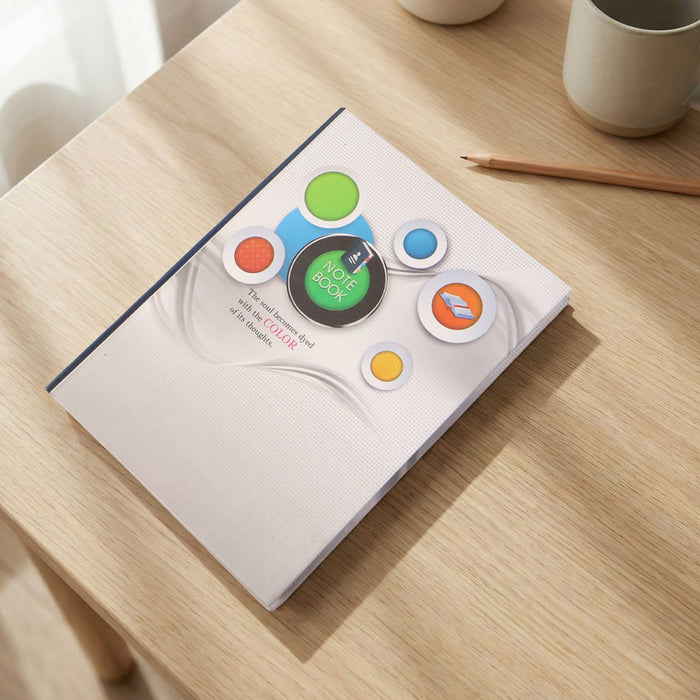 Hardbound Ruled Notebook (1 Pc / 100 Pages / 240x180mm) by Your Brand