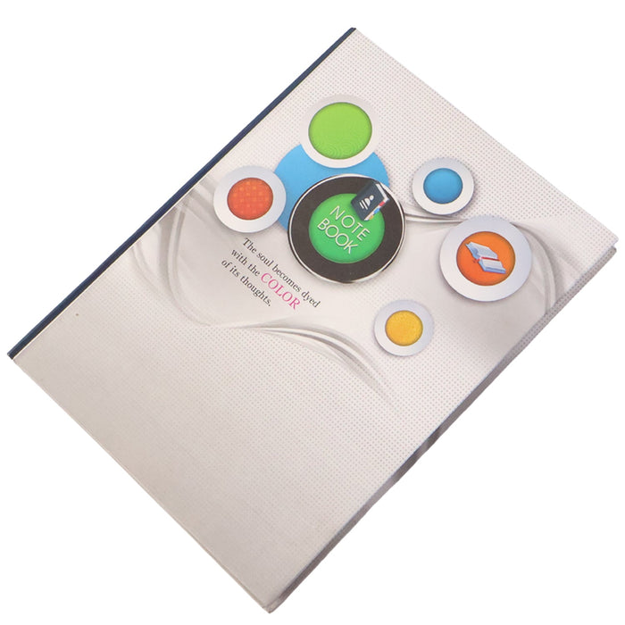 Hardbound Ruled Notebook (1 Pc / 100 Pages / 240x180mm) by Your Brand