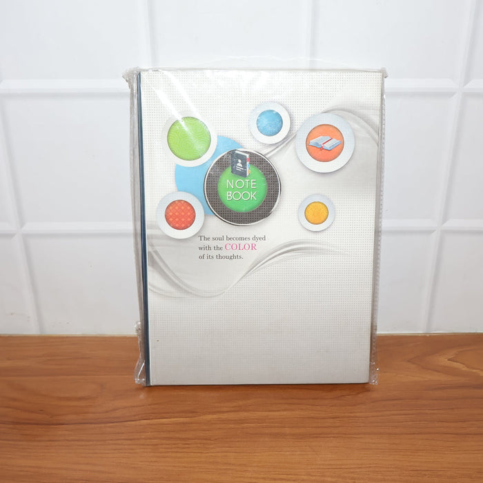 Hardbound Ruled Notebook (1 Pc / 100 Pages / 240x180mm) by Your Brand
