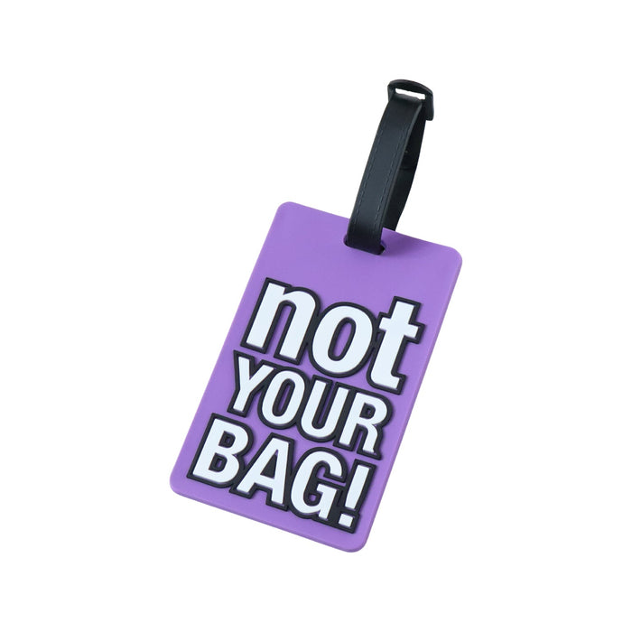 Travel Identification Luggage Bag Tag with Bold “Not Your Bag (1 Pc) by Your Brand