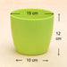 Flower Pots Round Shape For Indoor / Outdoor Gardening by Your Brand