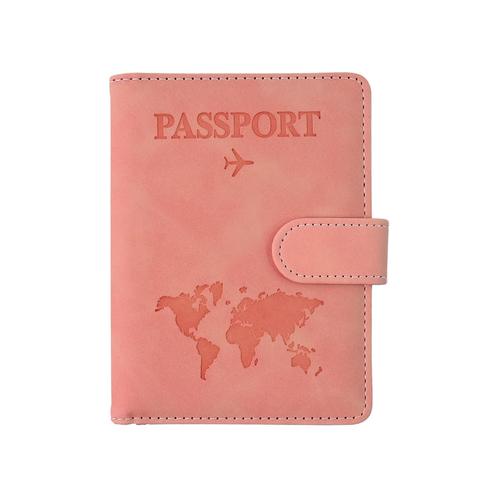 Premium World Map Design Travel Passport Holder & Wallet (15x11cm / 1 Pc) by Your Brand