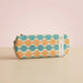Stylish Multi-Color Geometric Printed Pencil Pouch (1 Pc) by Your Brand