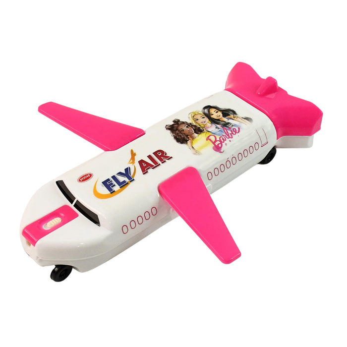Multi-Functional Airplane-Shaped Compass Box with LED Light and Built-in Sharpener by Your Brand