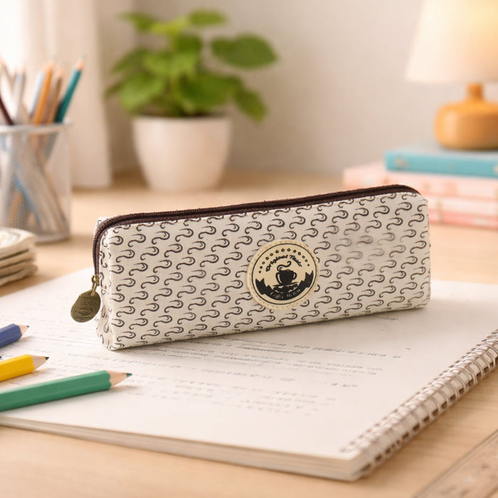 Multipurpose Zipper Pencil Pouch (1 Pc) by Your Brand